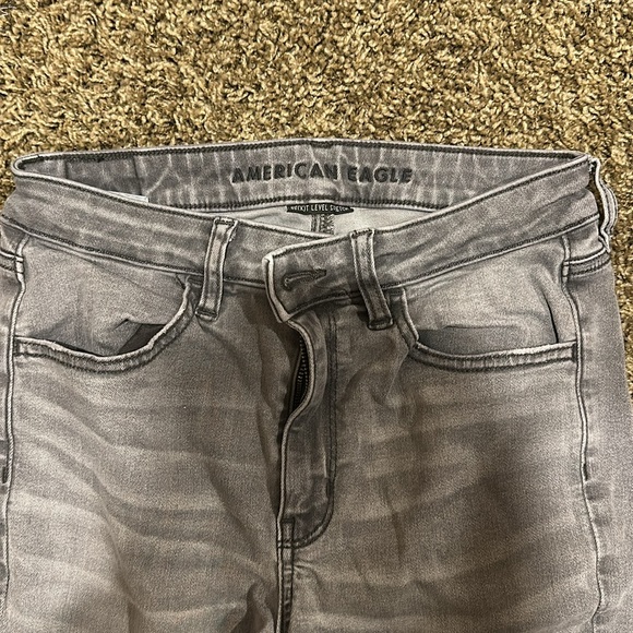 American Eagle Gray Jeans - Picture 2 of 5